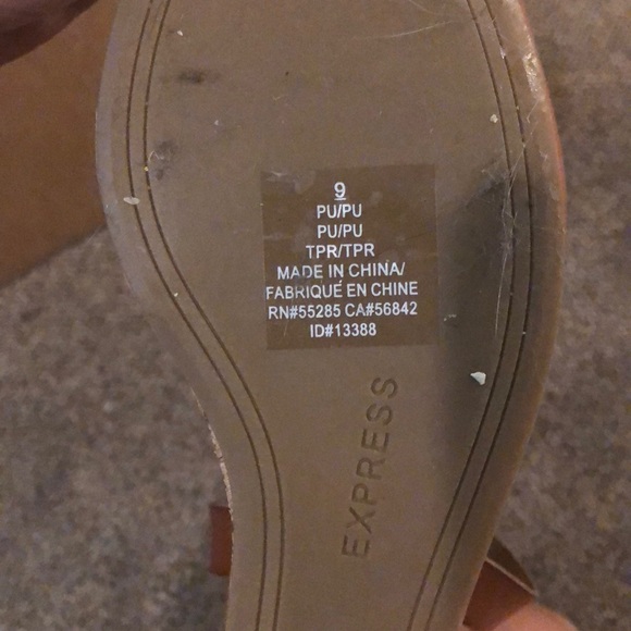 Tan wedges - Picture 3 of 3